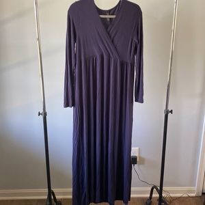 Women’s long sleeve maxi dress